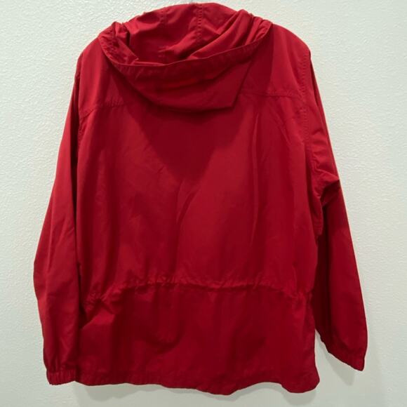 L.L.‎ Bean windbreaker jacket red small - Picture 6 of 8